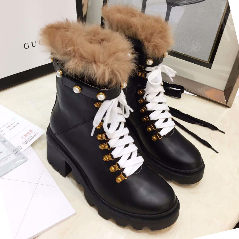 Z2XB203 Popular leather boot (top layer leather lining)