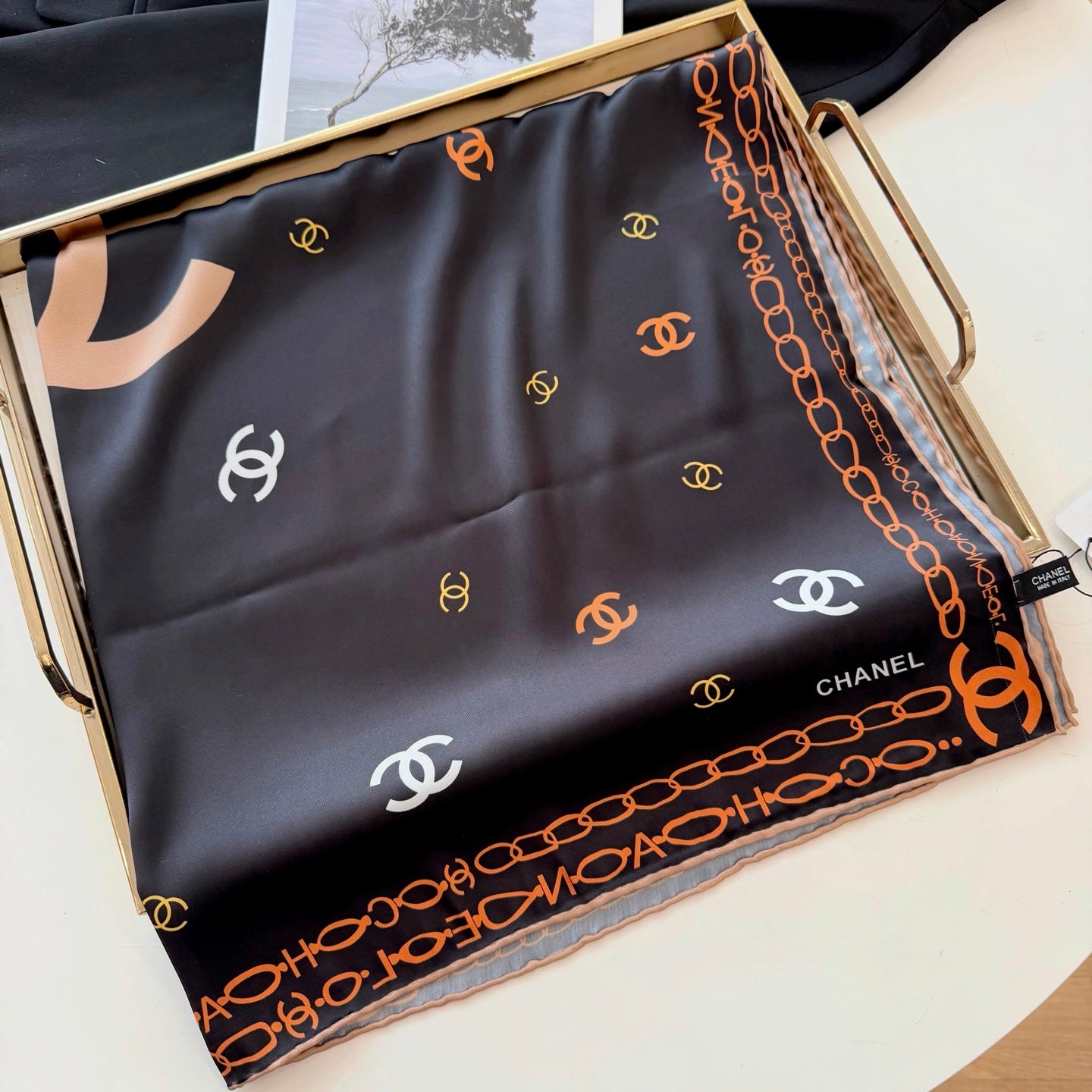 W1N4610 Popular Silk Scarve