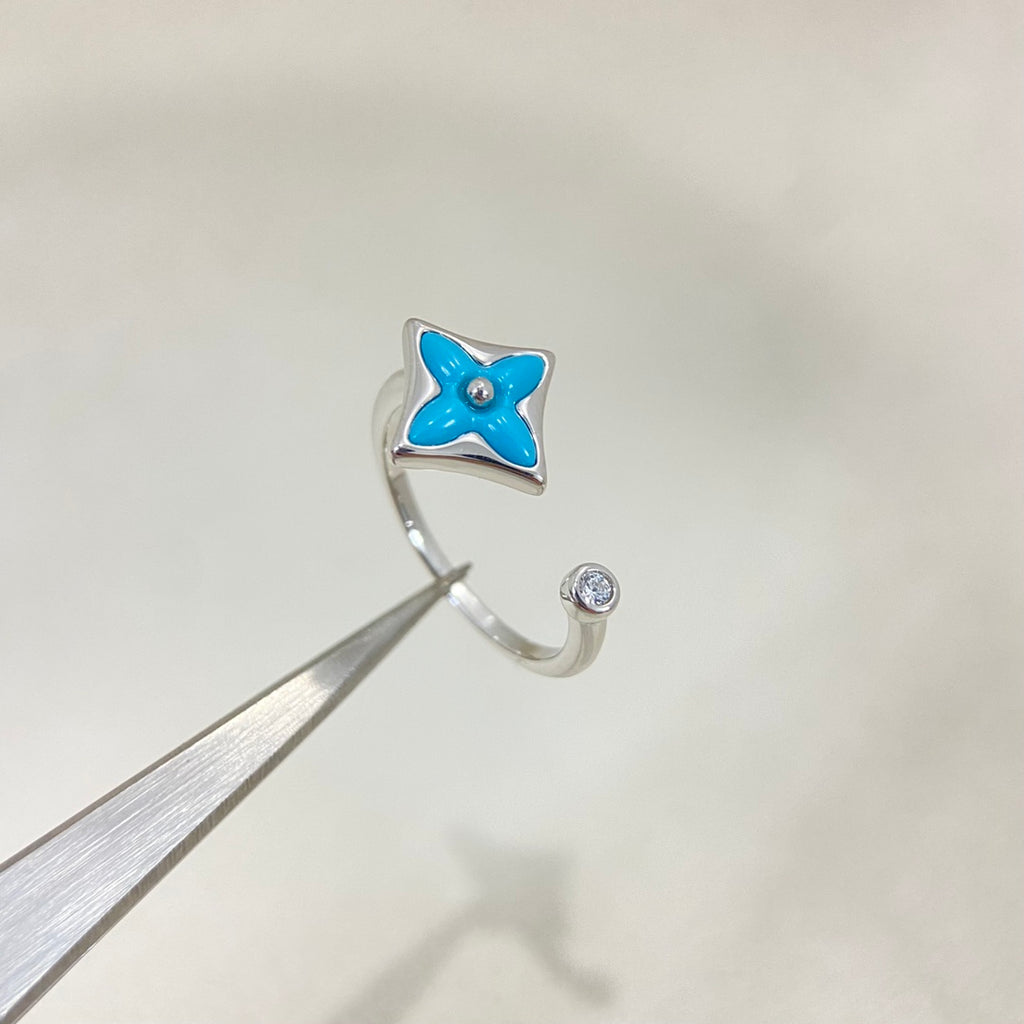 X5N76E10J  Popular  Rings (mini flower)