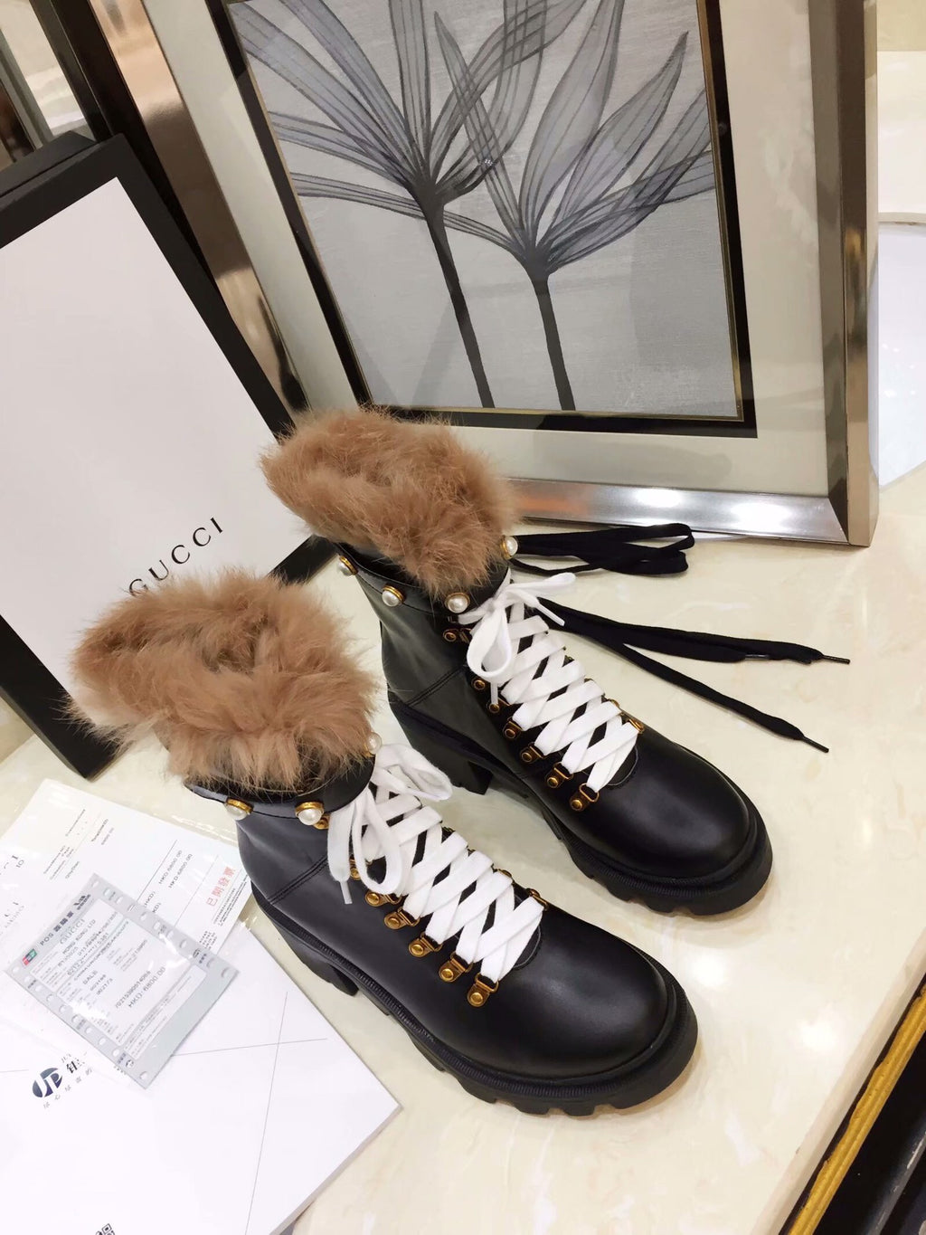Z2XB203 Popular leather boot (top layer leather lining)