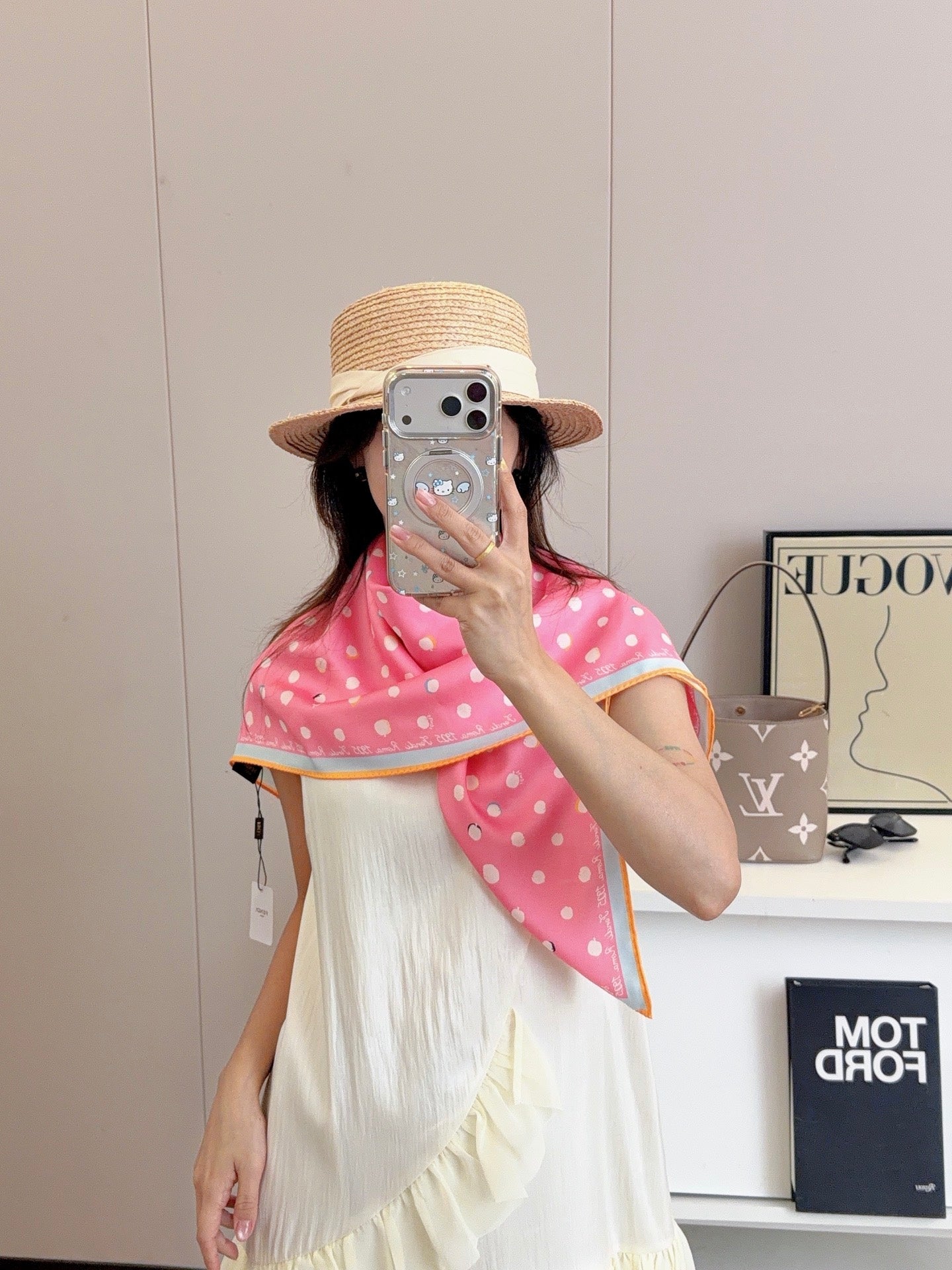 W1N36A14 Popular Silk Scarve
