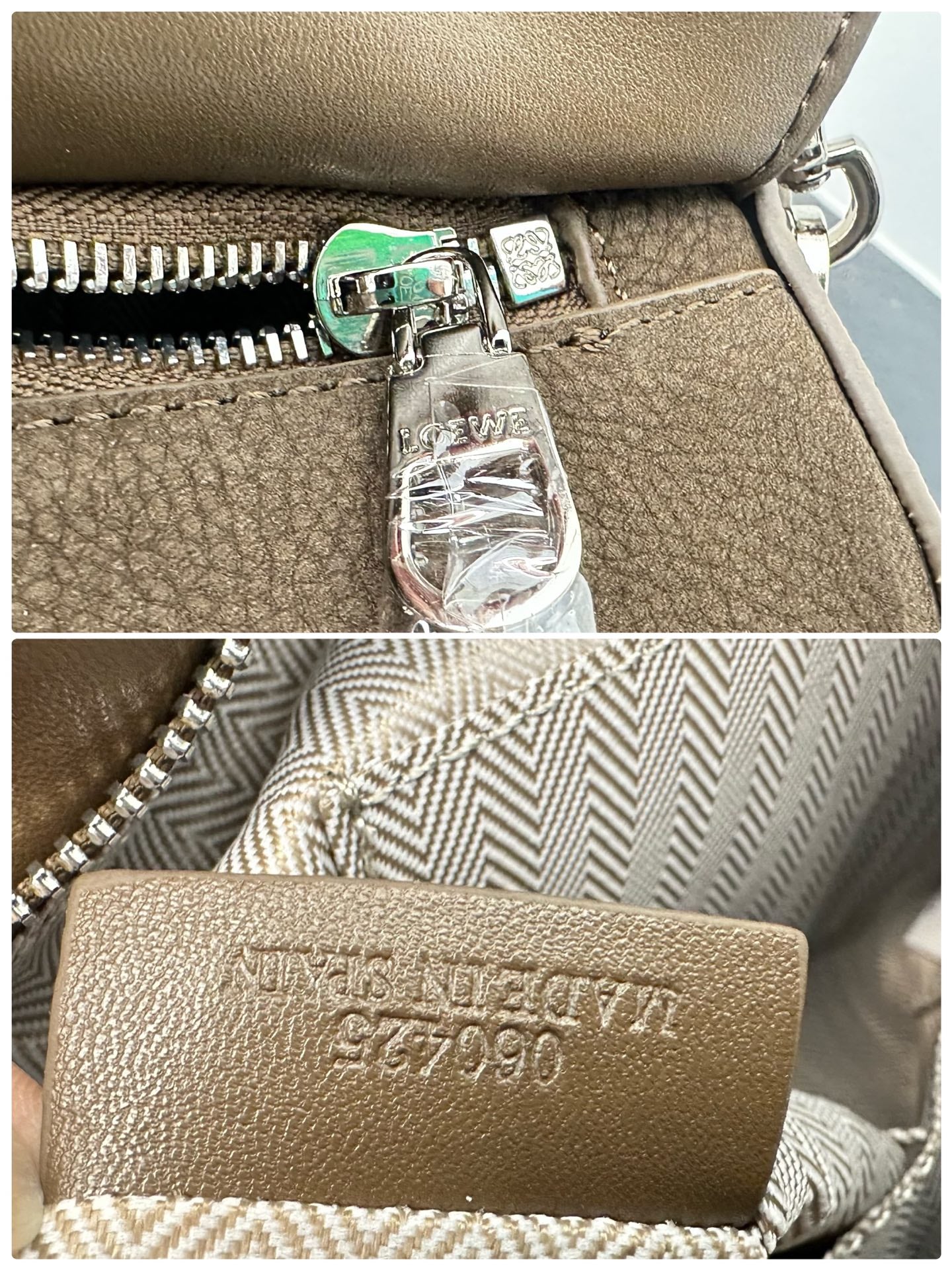 B1R46A10 Popular leather bag