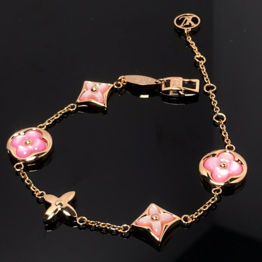 X5N76E41k Popular  Bracelets(mini 4 flower)