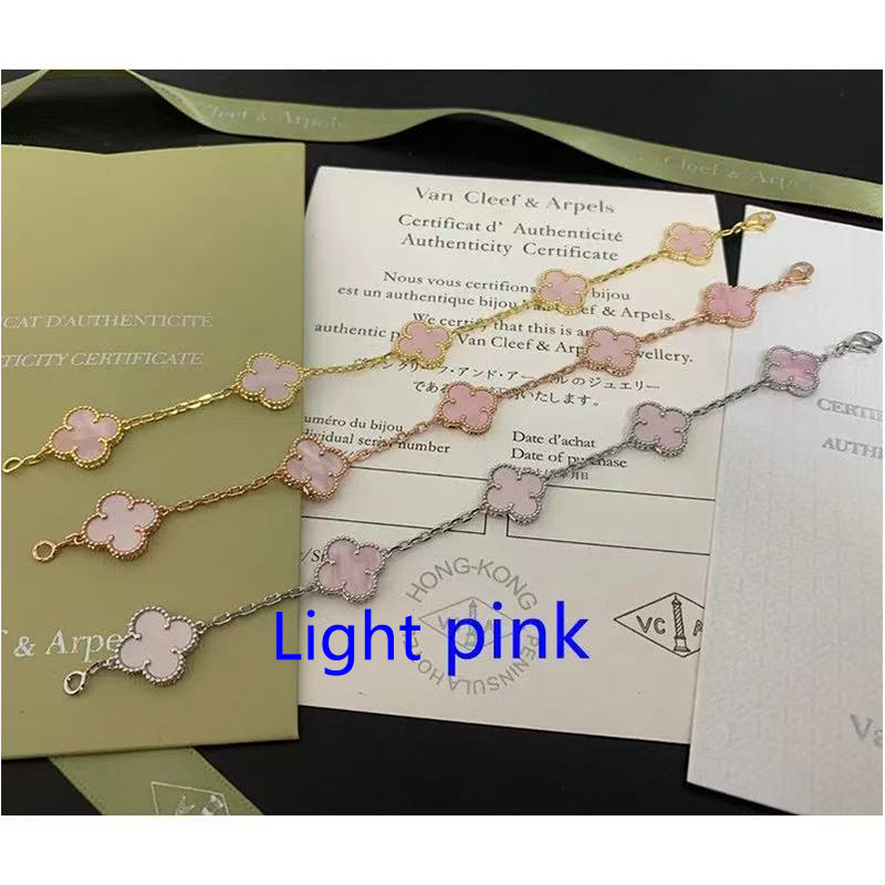 X5X53VA180K  Popular bracelets 5 flowers normal size1.5cm flower