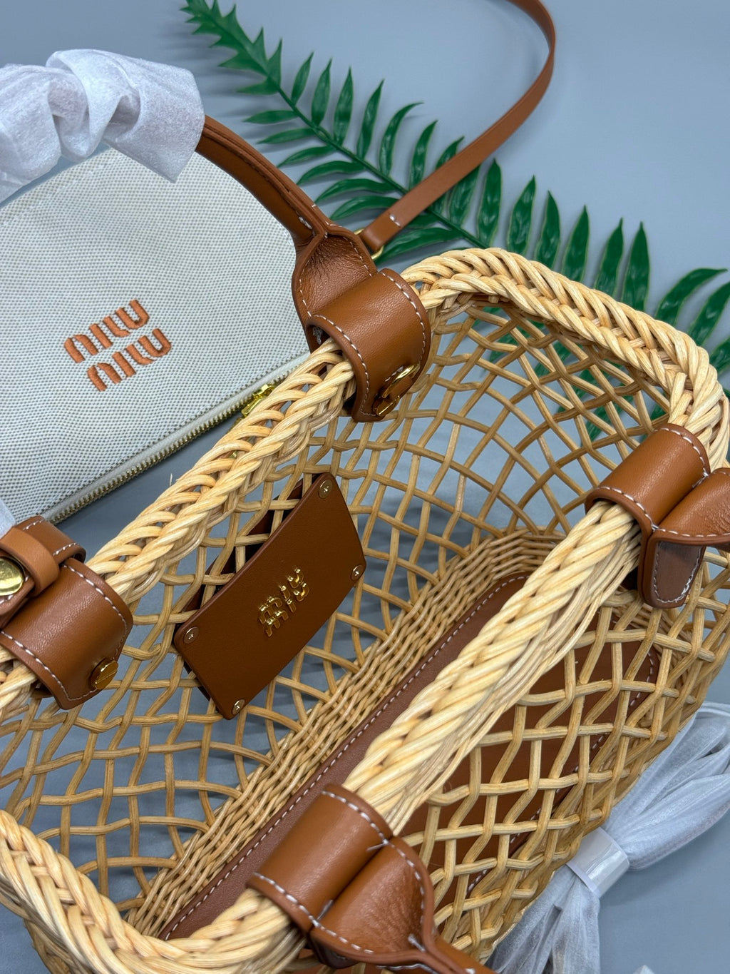B1R175A2 Popular  woven handbag