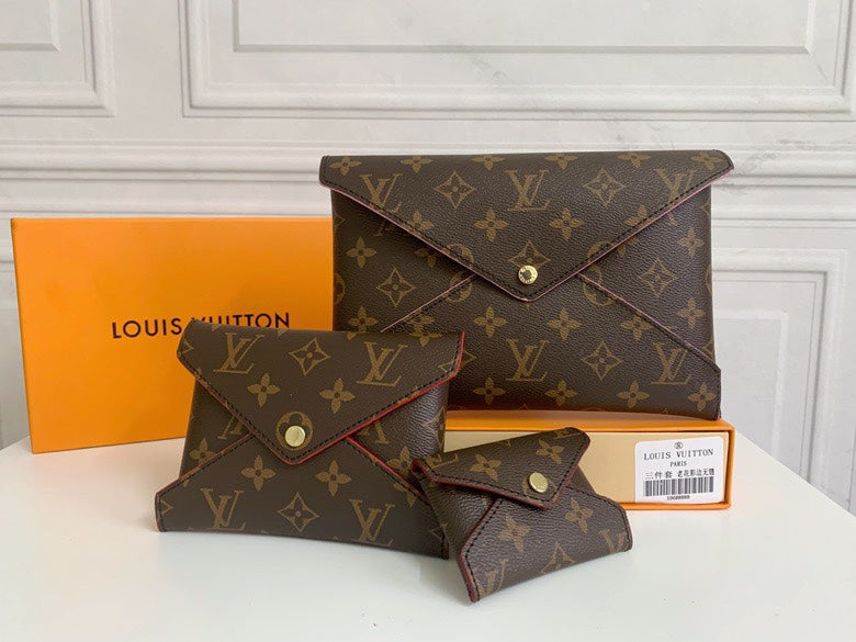 B1P46E28 Popular leather bag（three-piece）