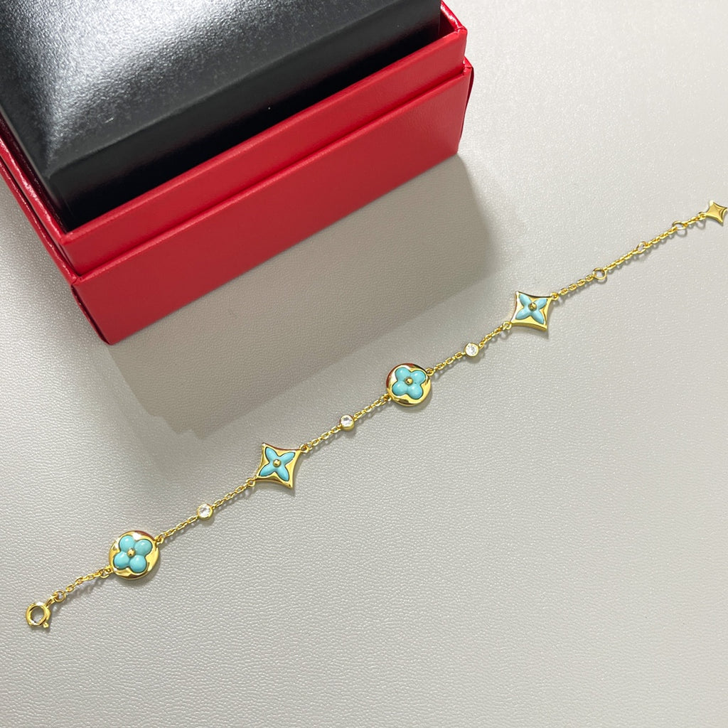 X5N76E39K Popular  Bracelets(mini 4flower)