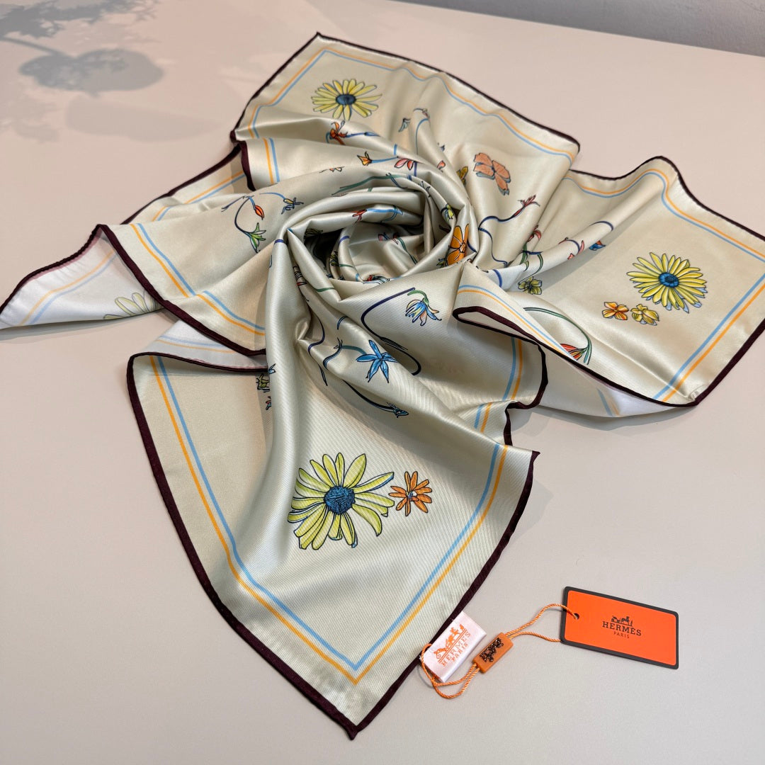 W1N46H19 Popular Silk Scarve