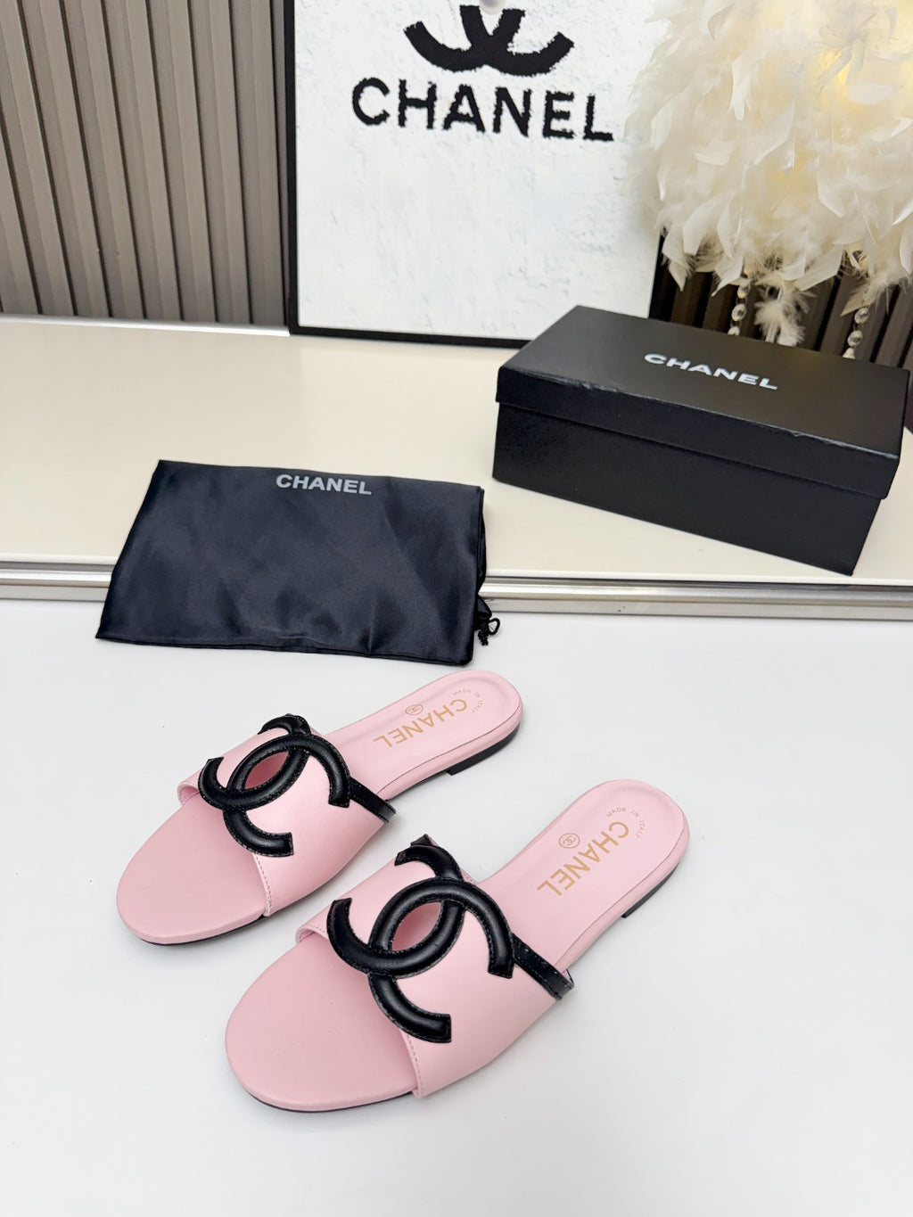 ZPX76C6  Popular high-quality leather slippers