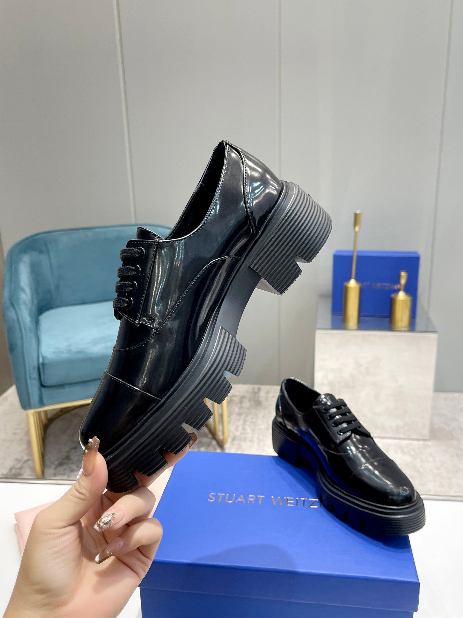Z2P36A29 Popular high-quality leather Shoes（heel-height 4.5cm）