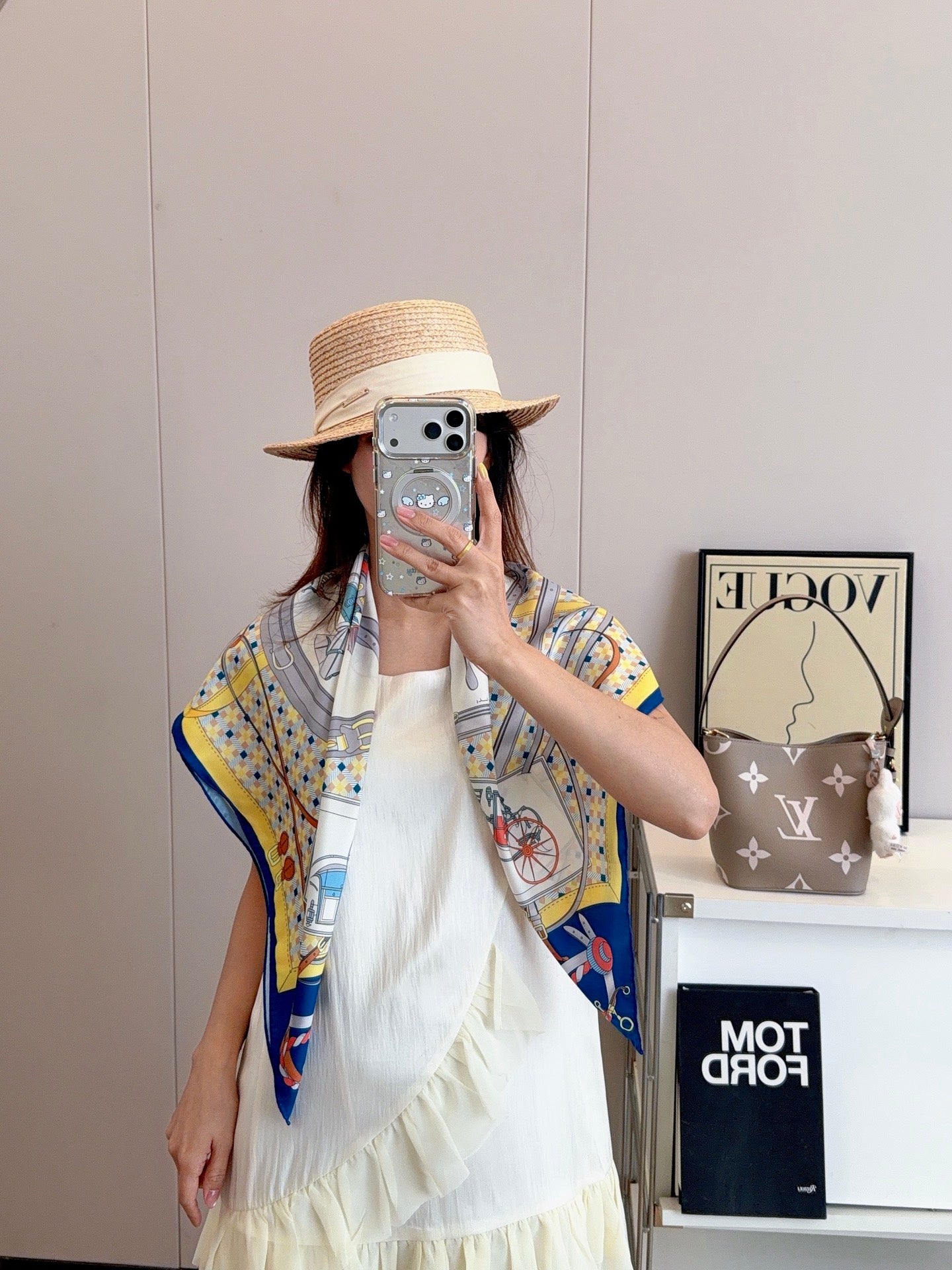 W1N36H8 Popular Silk Scarve