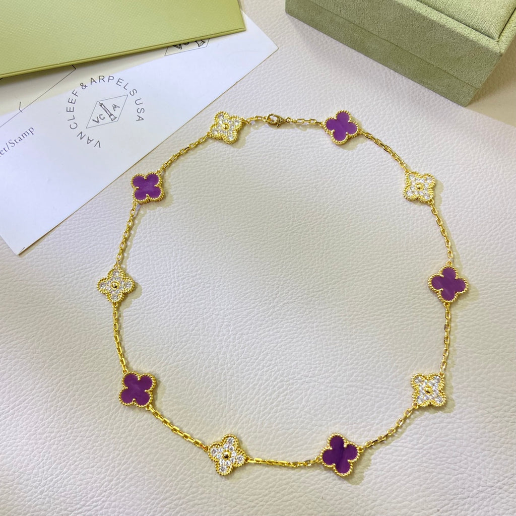 X5Q85VA265X Popular 10 flowers Necklaces