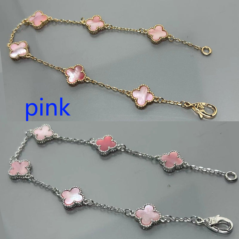 X5X94VA183K  Popular bracelets 6 flowers mini size 0.9cm flower
