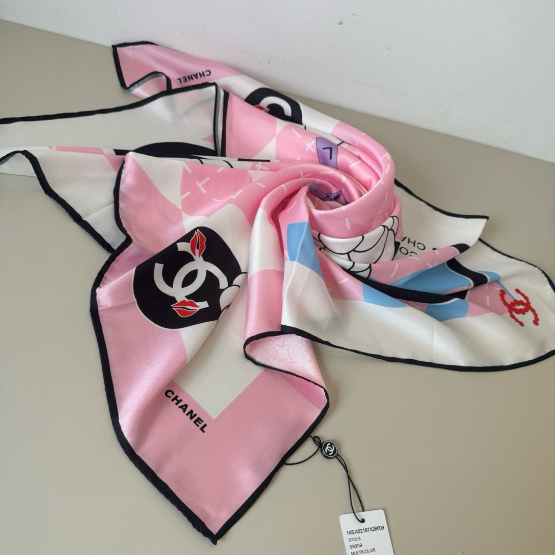 W1N46C36 Popular Silk Scarve