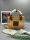 B1R175A2 Popular  woven handbag