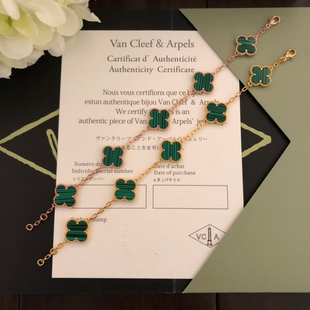 X5X53VA180K  Popular bracelets 5 flowers normal size1.5cm flower