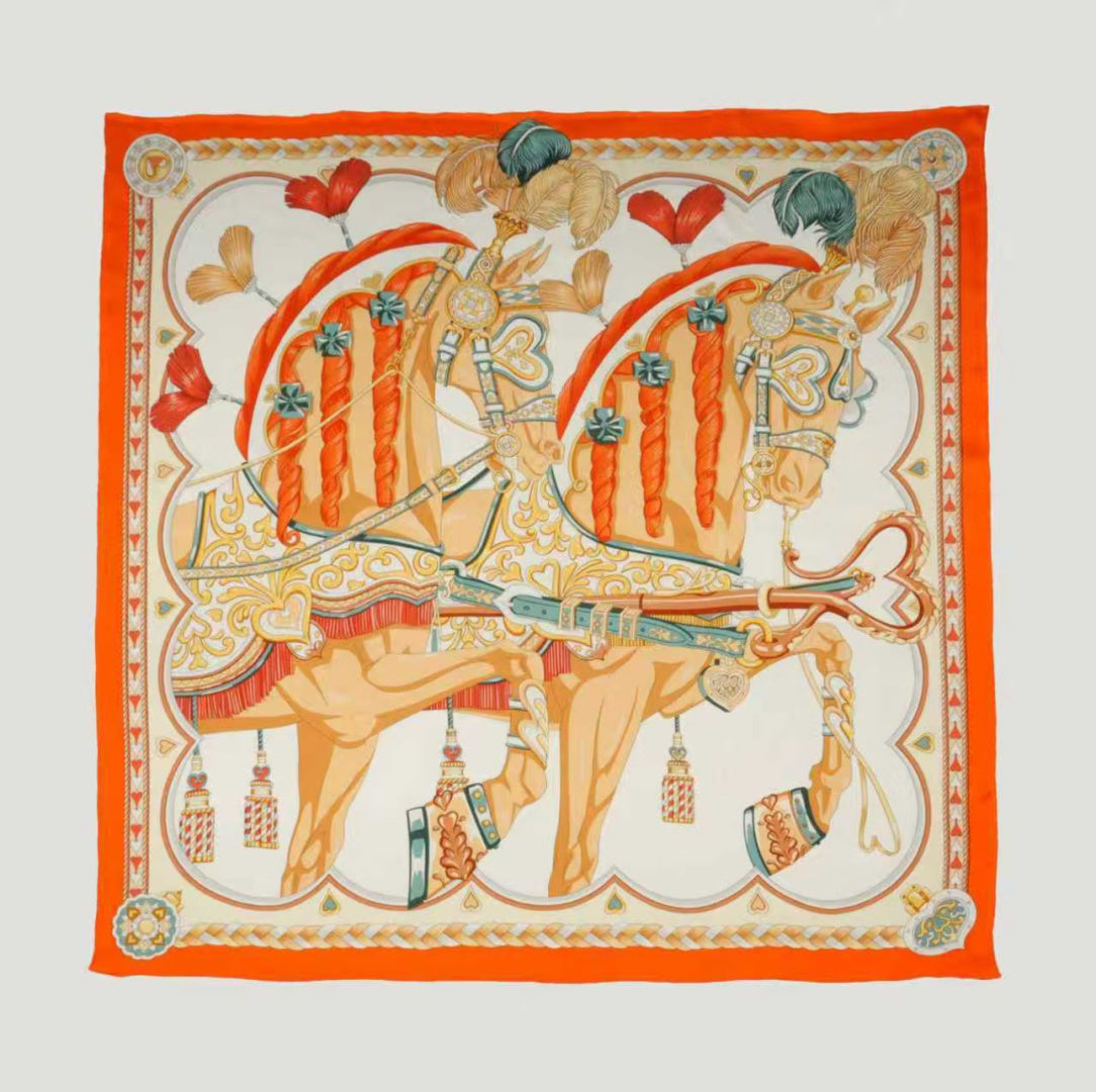 W1N46H21 Popular Silk Scarve