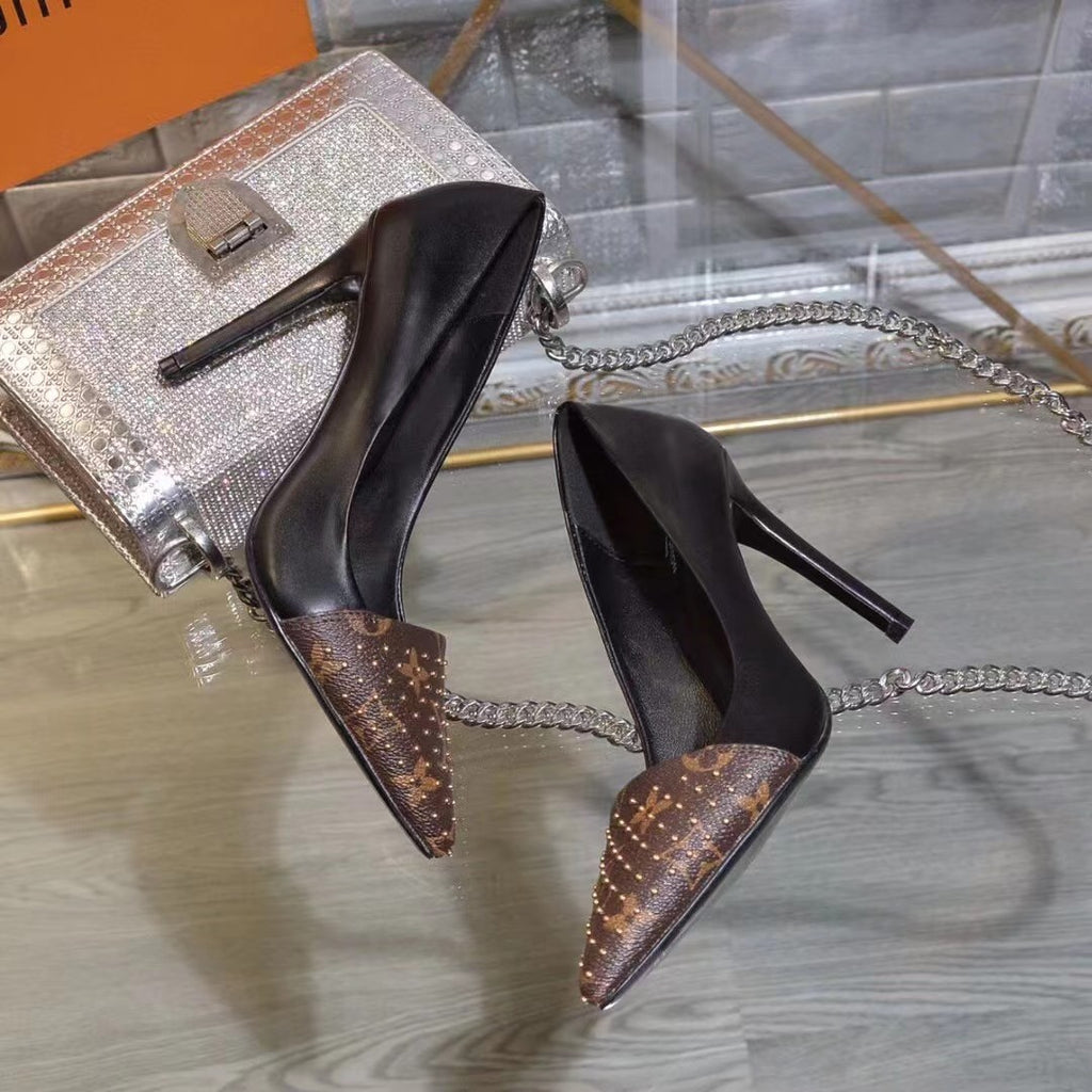 Z2R45E34  Popular leather  High heels