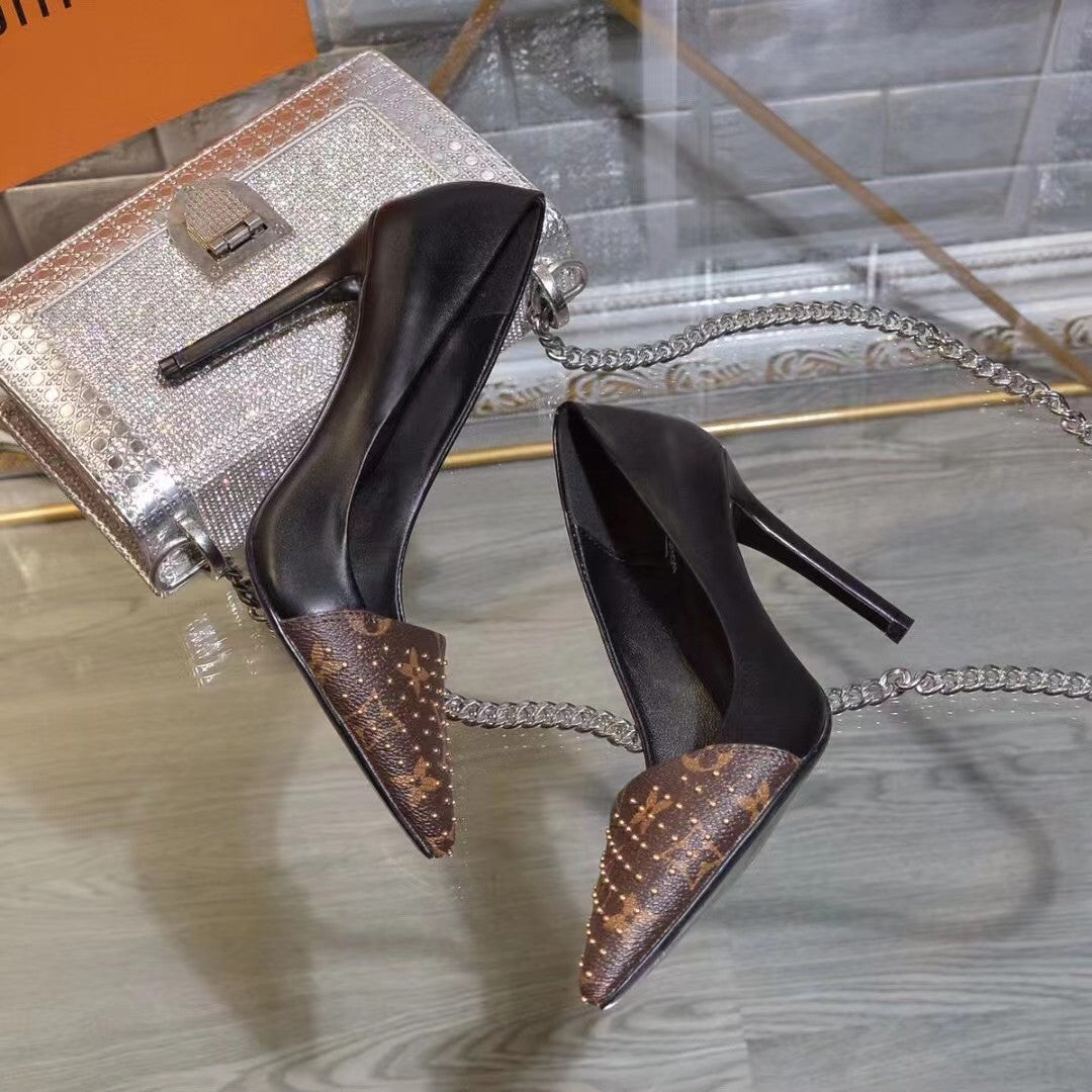 Z2R45E34  Popular leather  High heels