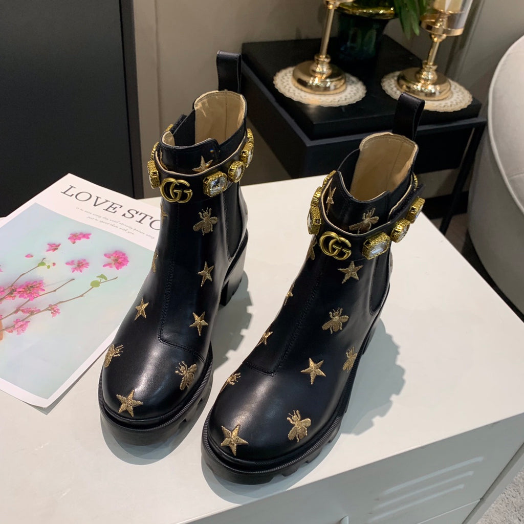 Z2XB199 Popular leather boot (top layer leather lining)