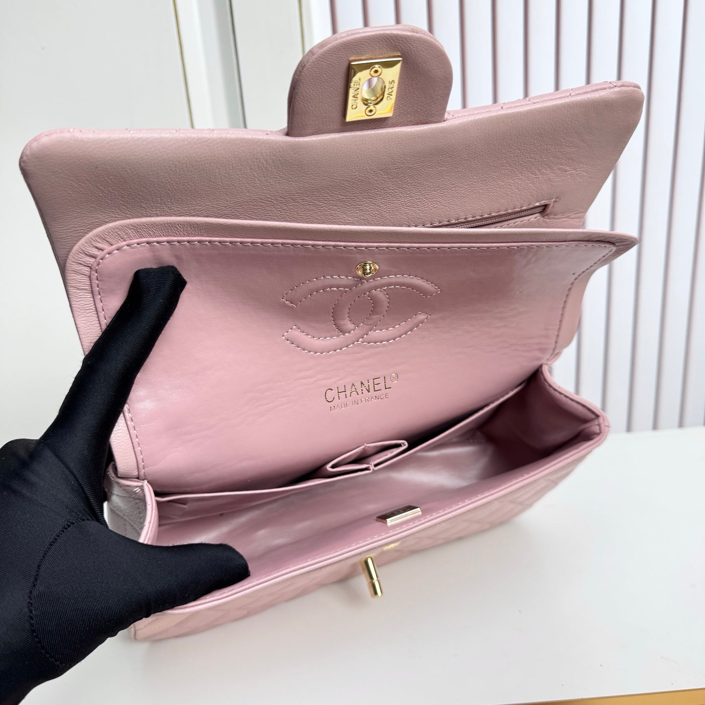 B1R76C15 Popular leather bag