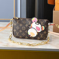B1P46E45 Popular leather bag