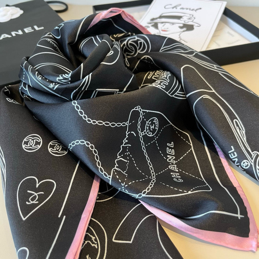 W1N36C22 Popular Silk Scarve