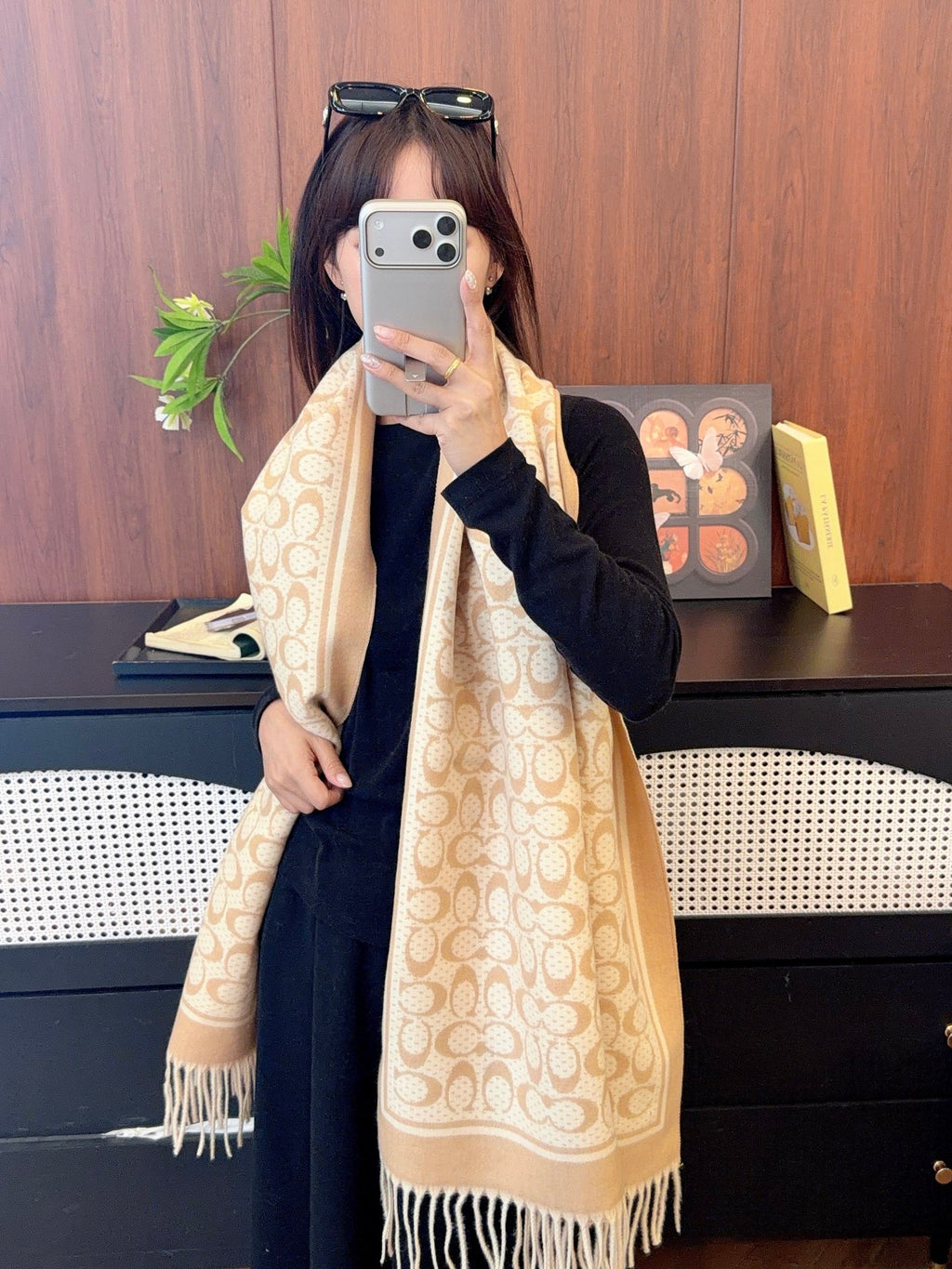 W1R86A56 Popular Winter Scarves