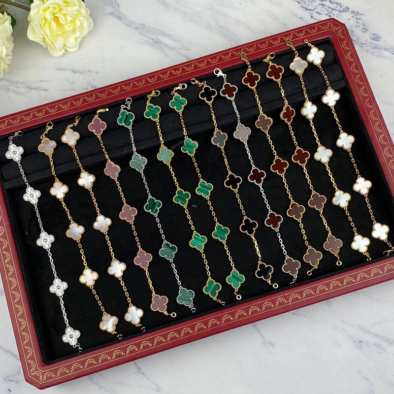 X5X53VA180K  Popular bracelets 5 flowers normal size1.5cm flower