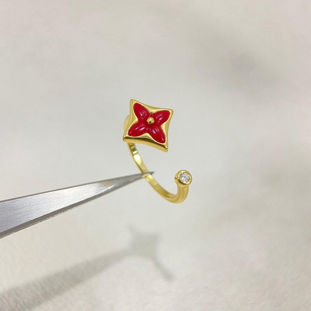 X5N76E10J  Popular  Rings (mini flower)