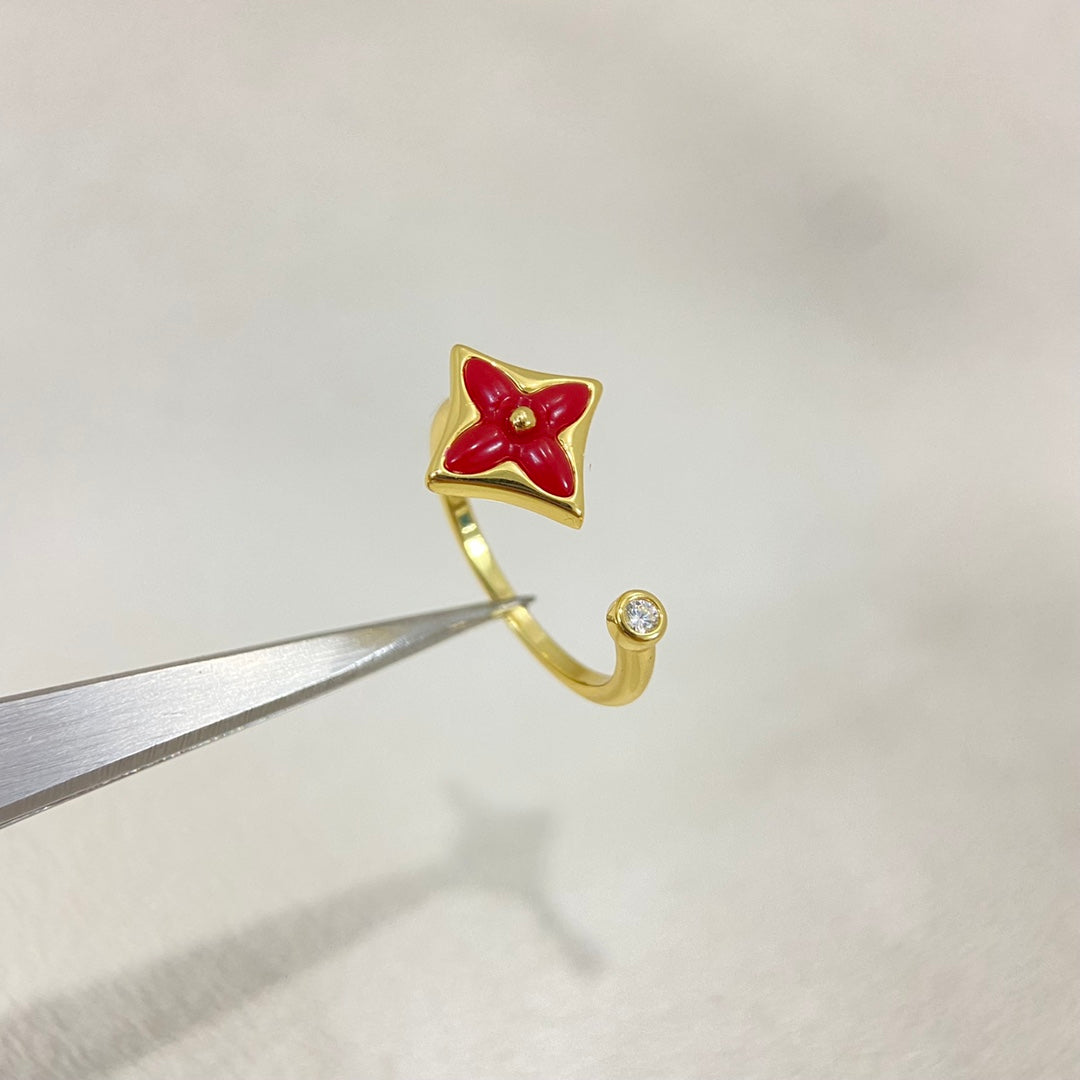 X5N76E10J  Popular  Rings (mini flower)