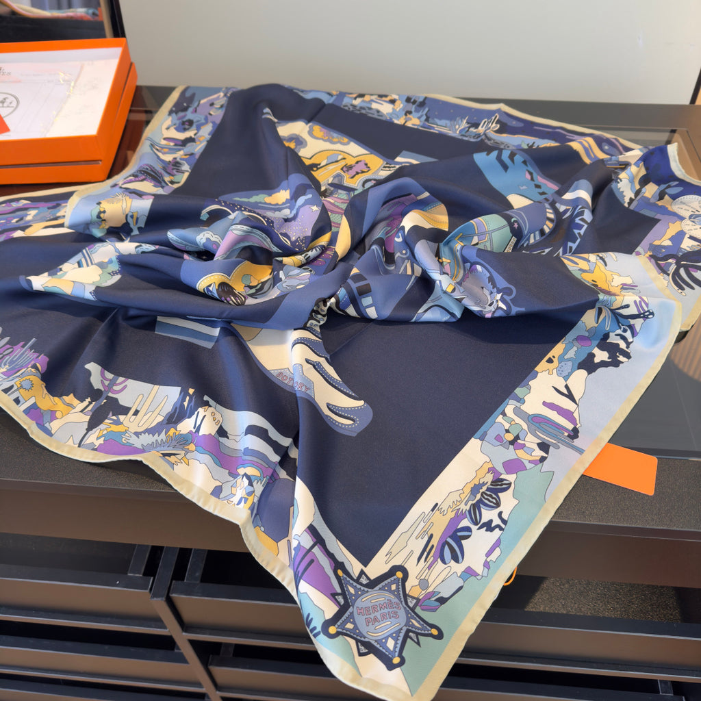 W1N46H22 Popular Silk Scarve