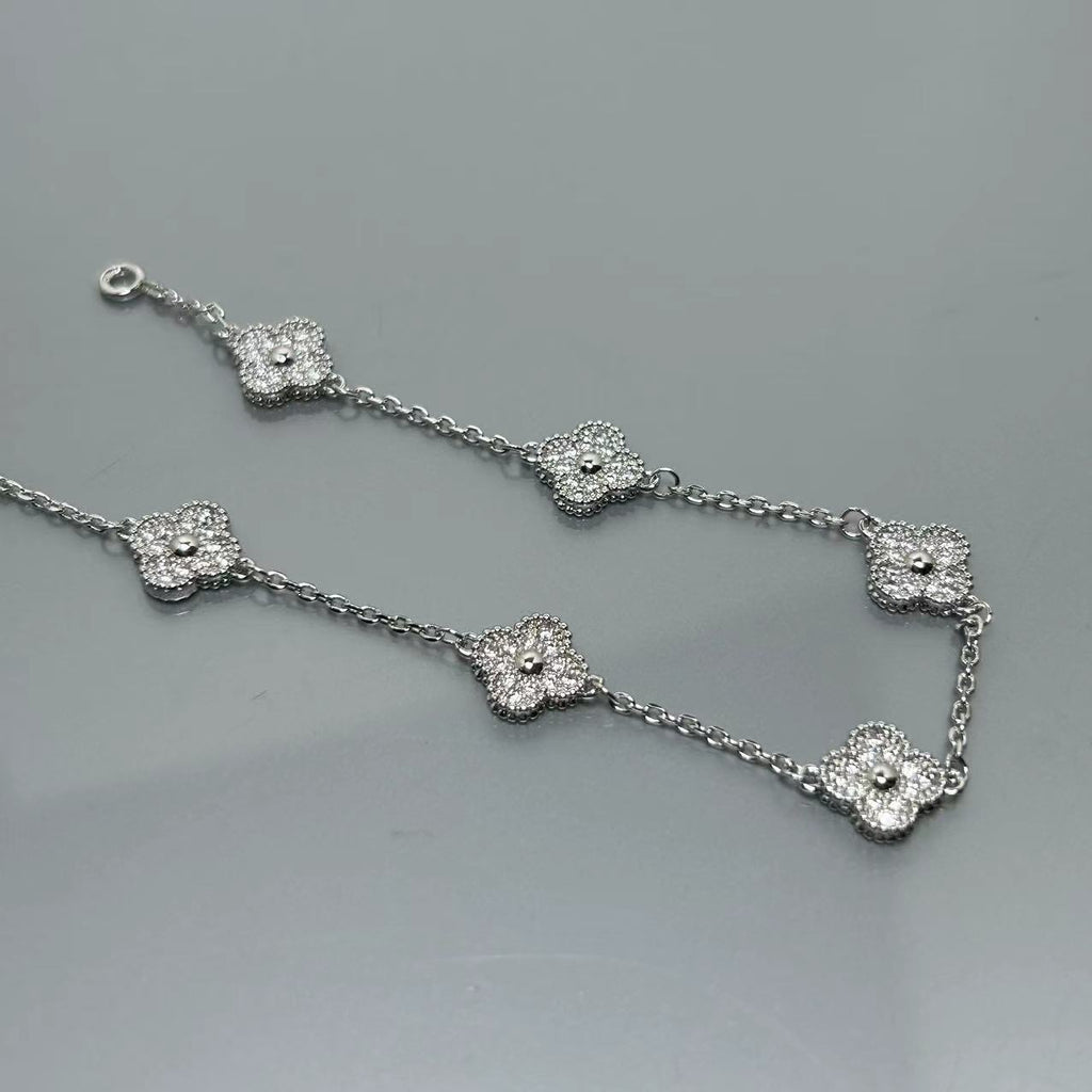 X5X94VA183K  Popular bracelets 6 flowers mini size 0.9cm flower