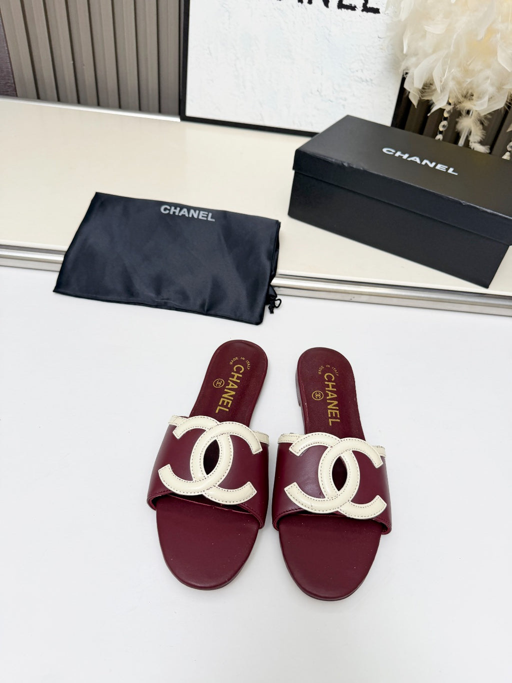 ZPX76C6  Popular high-quality leather slippers
