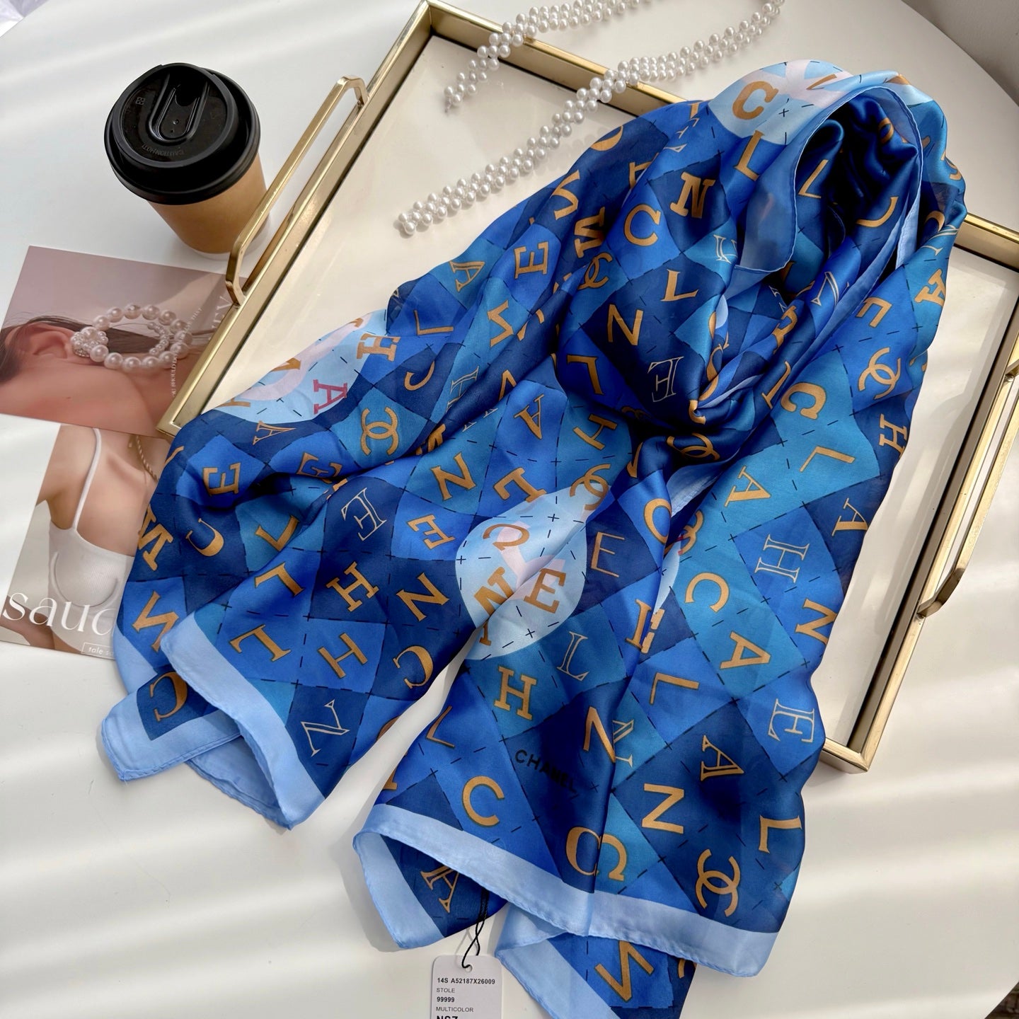 W1Z35C204 Popular Silk Scarve