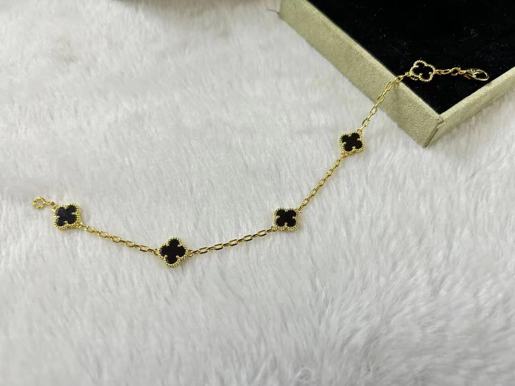 X5X94VA183K  Popular bracelets 6 flowers mini size 0.9cm flower