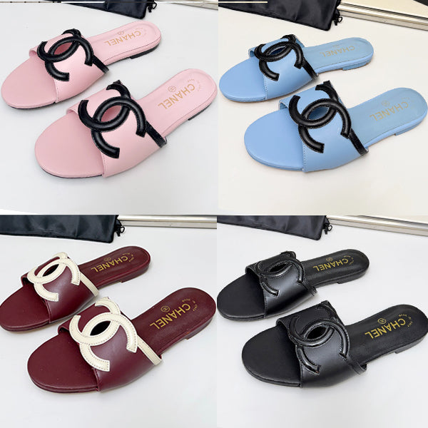 ZPX76C6  Popular high-quality leather slippers