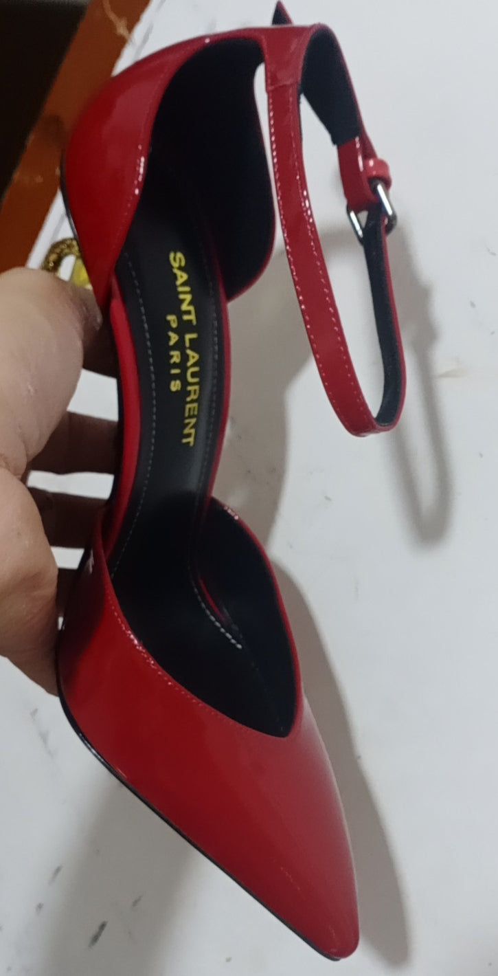 Z2XSL159 Popular leather high heels（patent leather）