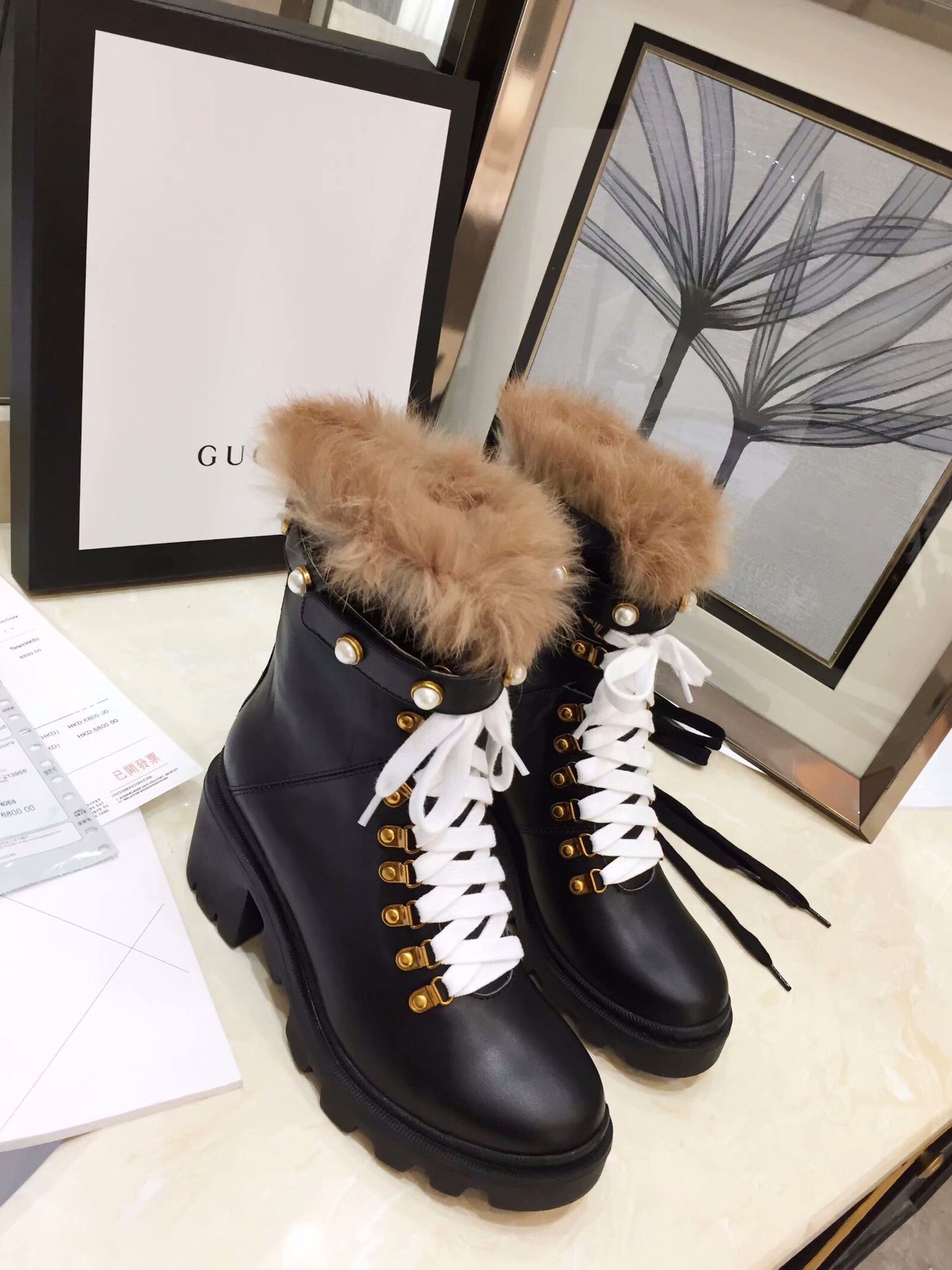 Z2XB203 Popular leather boot (top layer leather lining)