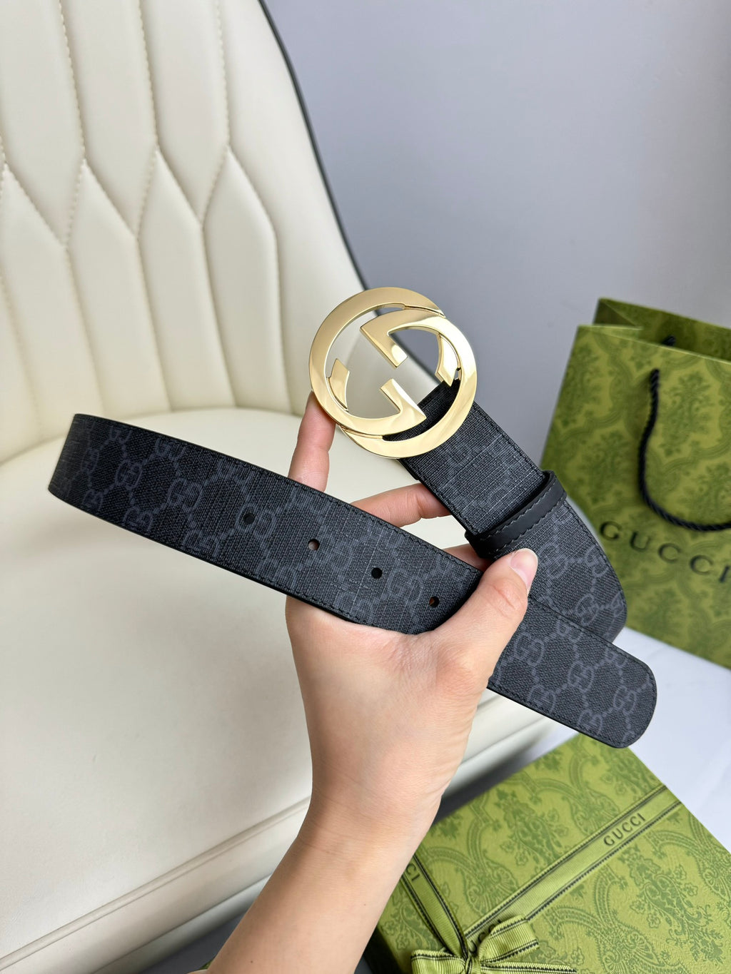 P1N95B3 Popular  high-quality leather belt