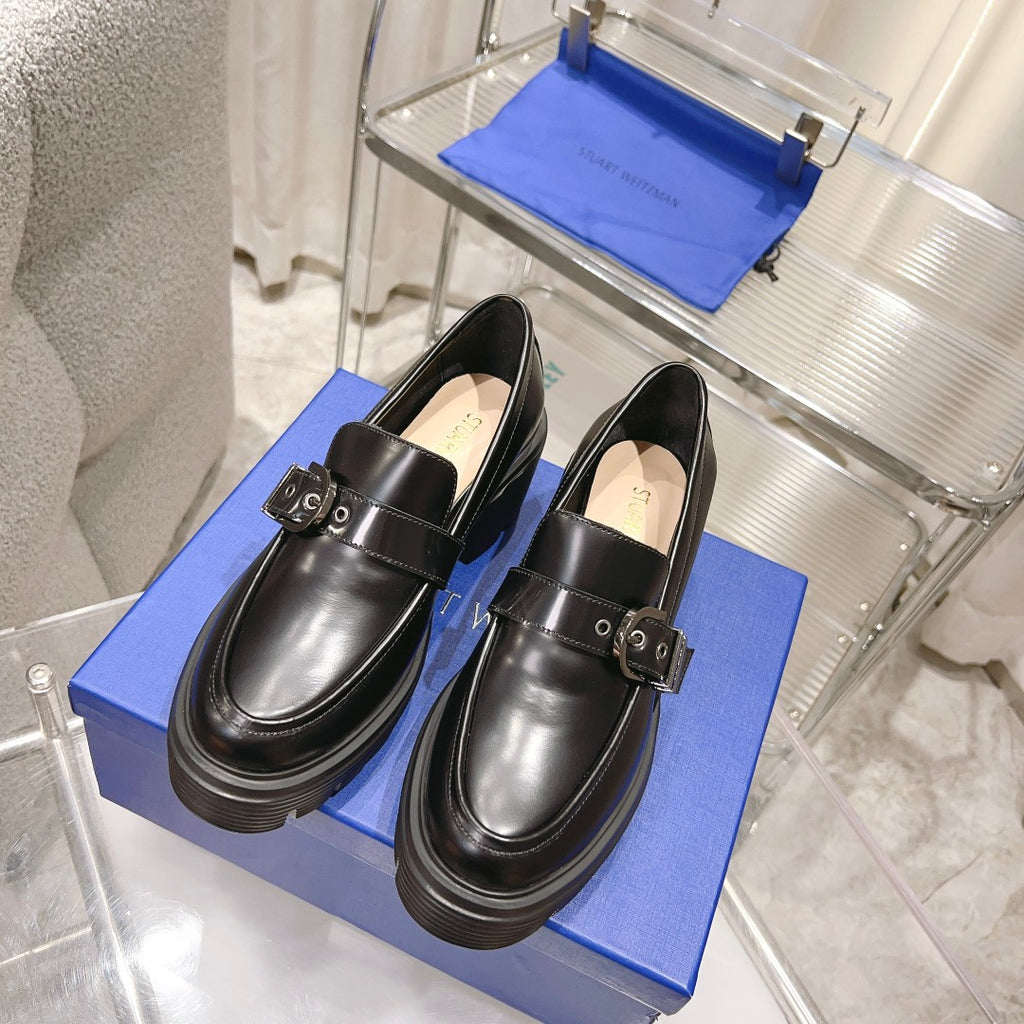 Z2P36A25 Popular high-quality leather Shoes（heel-height 6cm）