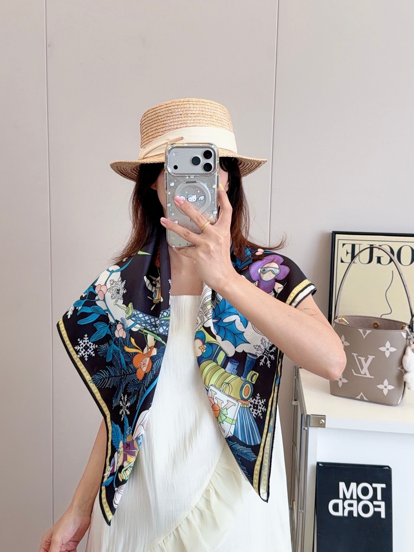 W1N36E6 Popular Silk Scarve