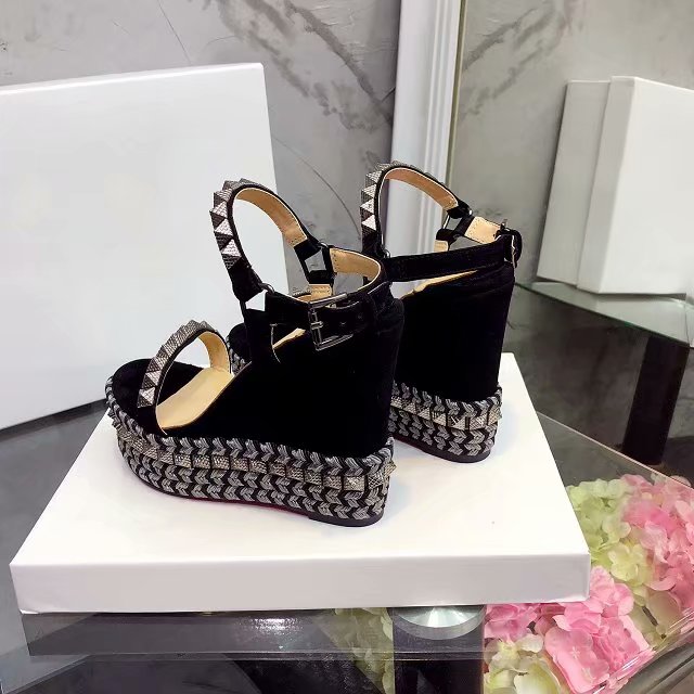 Z2ZA58 Popular leather High heels 12cm heel