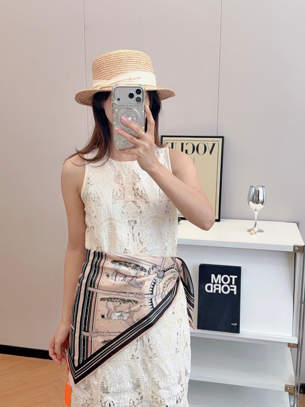 W1N36H4 Popular Silk Scarve