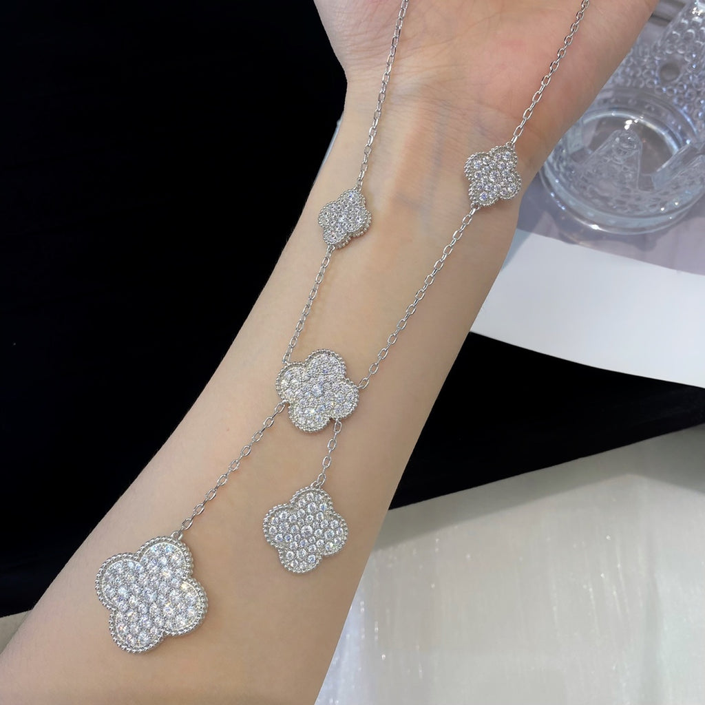 X5X53VA182K Popular 6 flowers necklaces