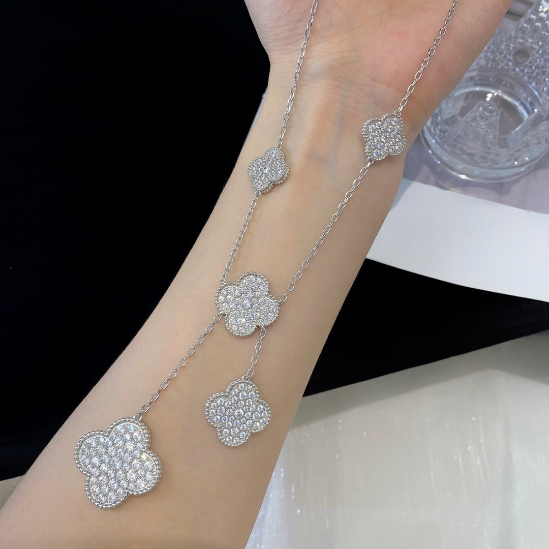X5X53VA182K Popular 6 flowers necklaces
