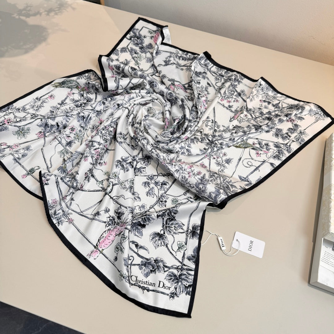W1N46D38 Popular Silk Scarve