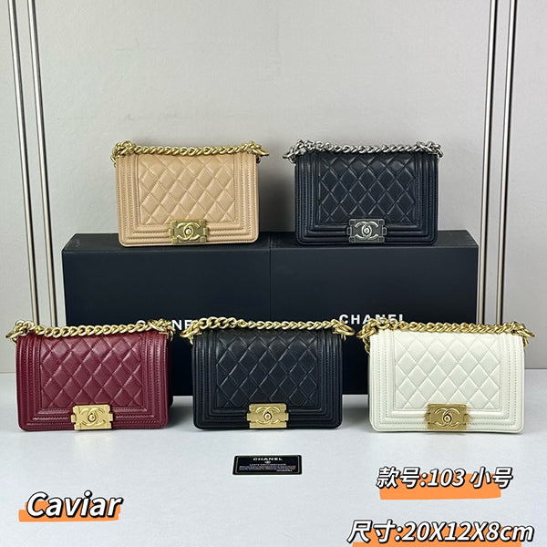 B1P36C17 Popular Caviar leather bag