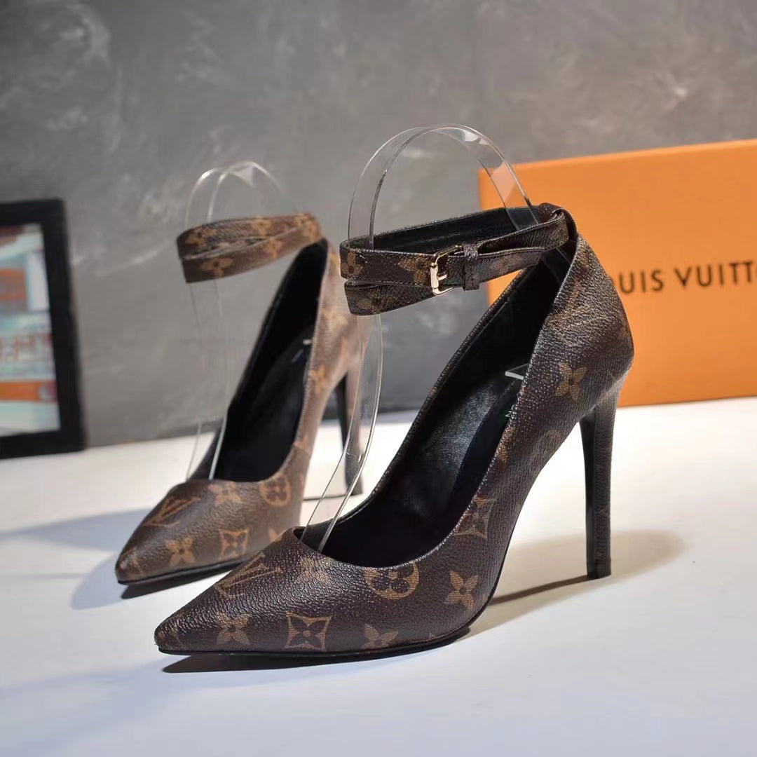 Z2R45E35 Popular leather High heels