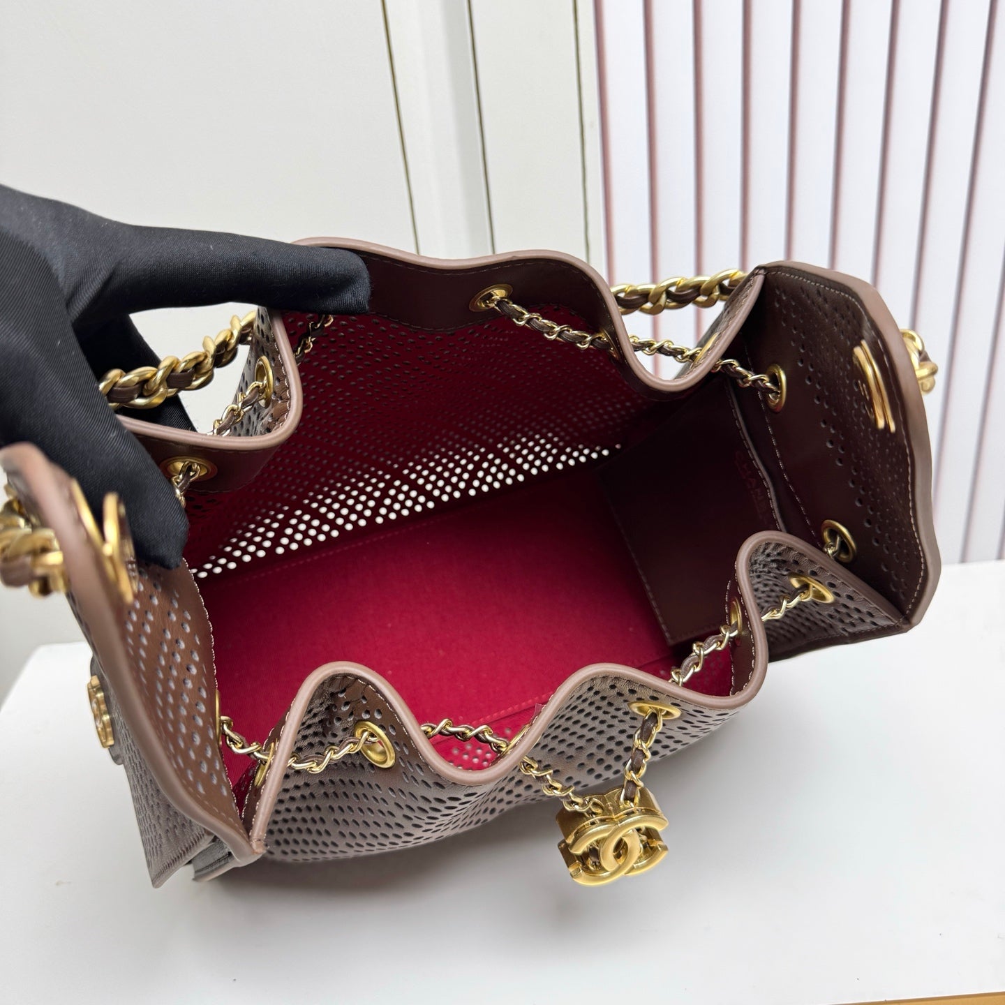 B1R76C54 Popular leather bag